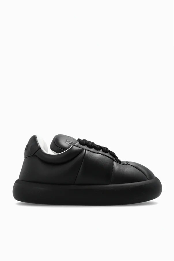 CZARNY Pikowane buty sportowe