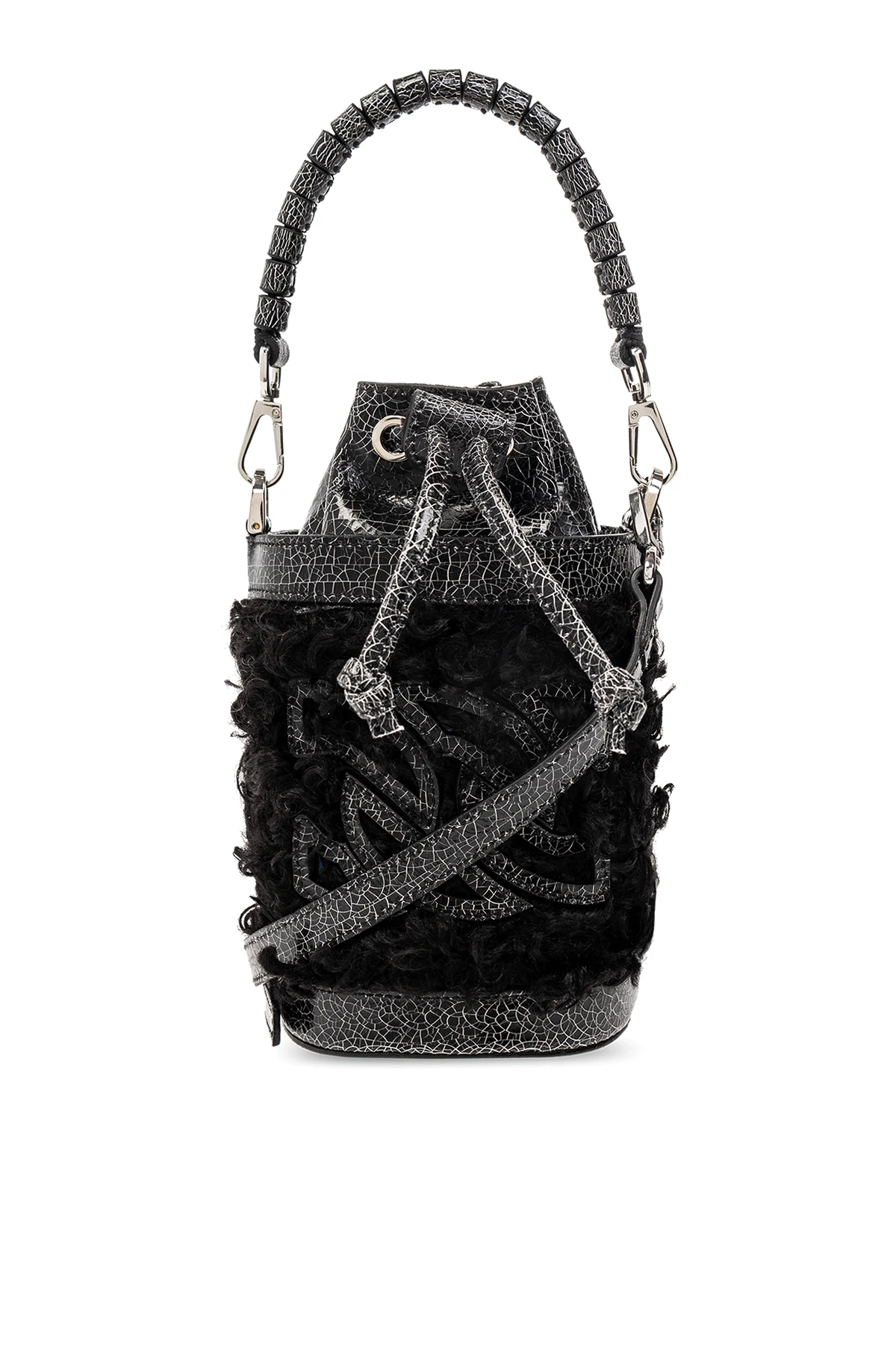 Bucket shoulder bag