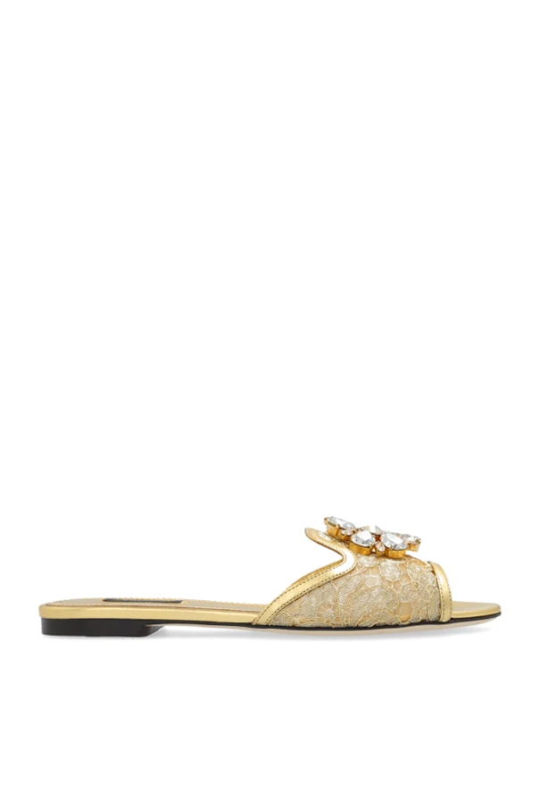 GOLD `Bianca` Slipper