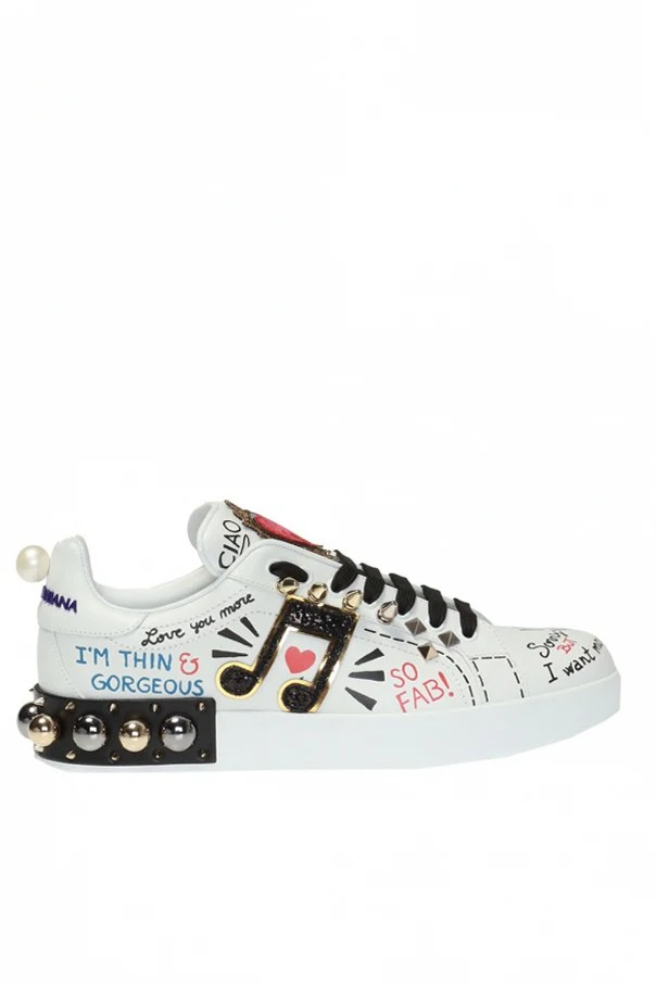 WEISS Printed sneakers