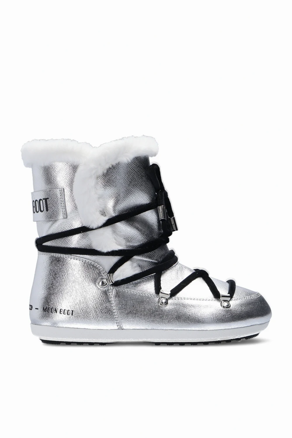 ‘Dark Side High Saffiano’ snow boots