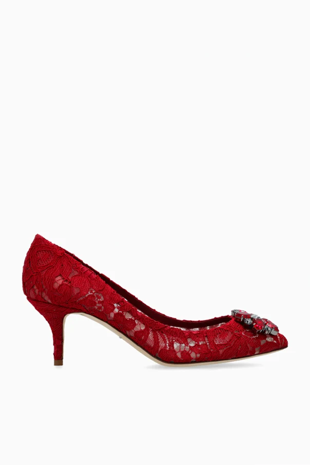 ROT Spitzenschuhe mit Absatz