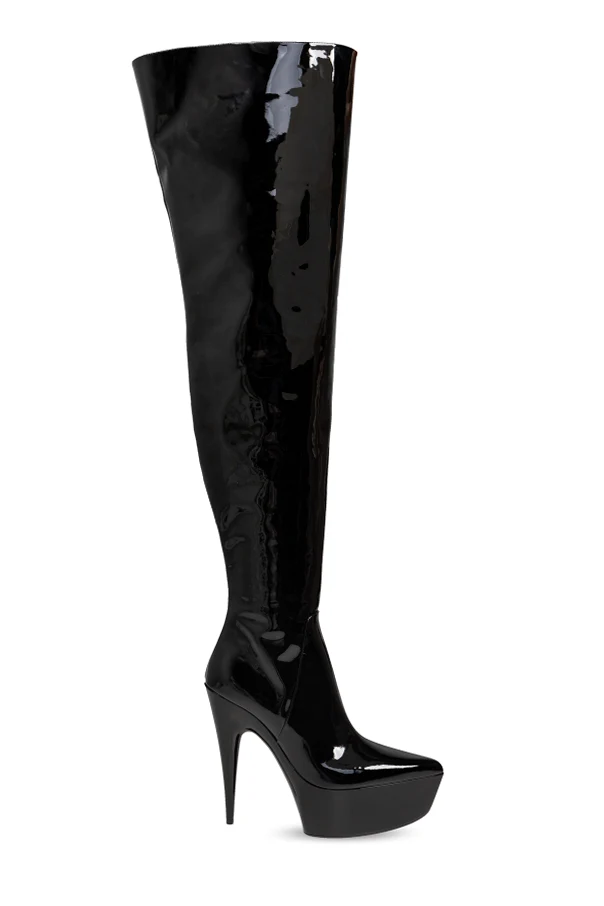BLACK Over-the-Knee Boots
