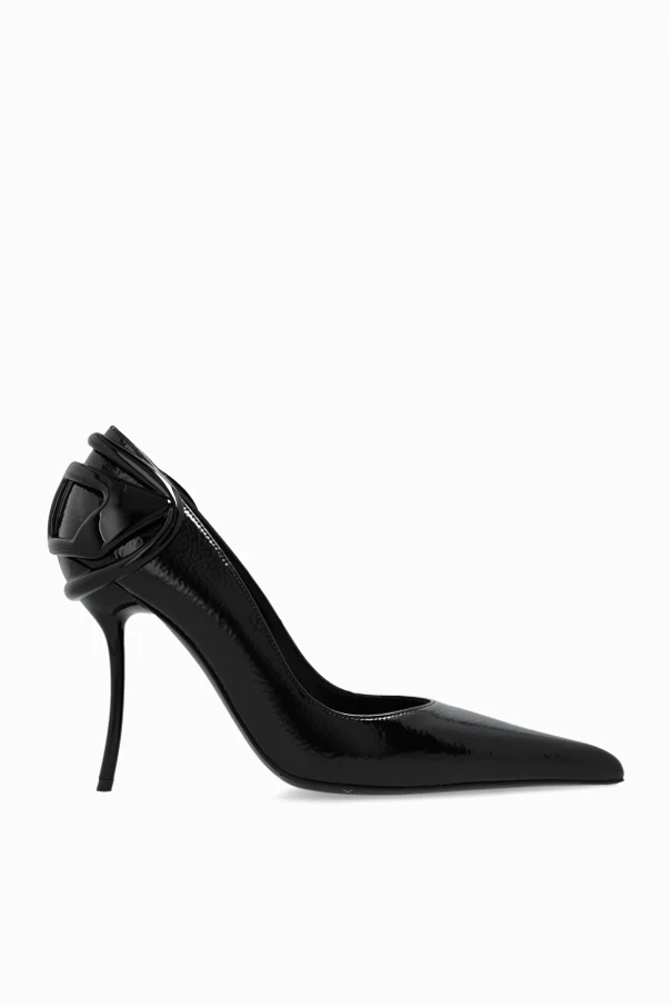BLACK High heels D-TEN&HALF P