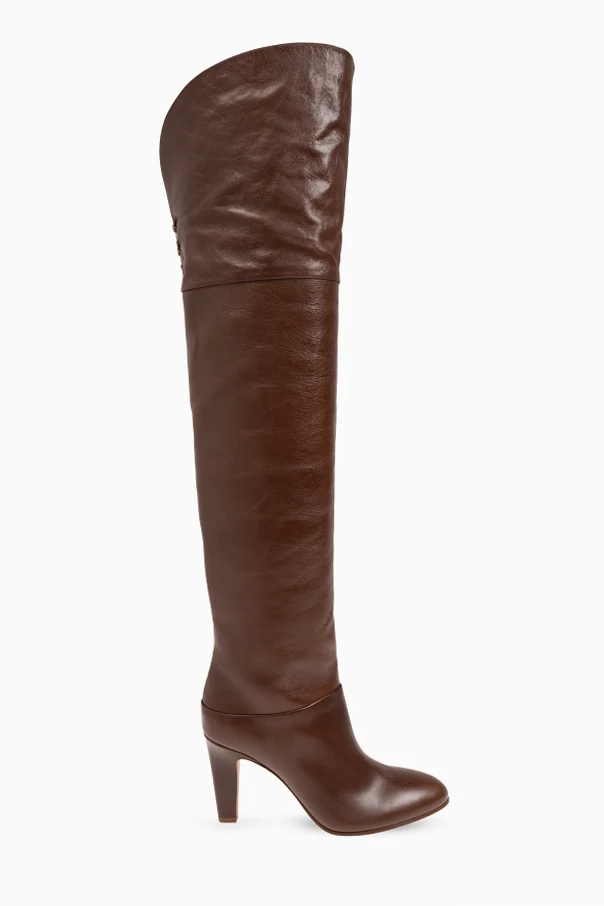 BROWN Heeled boots Eve