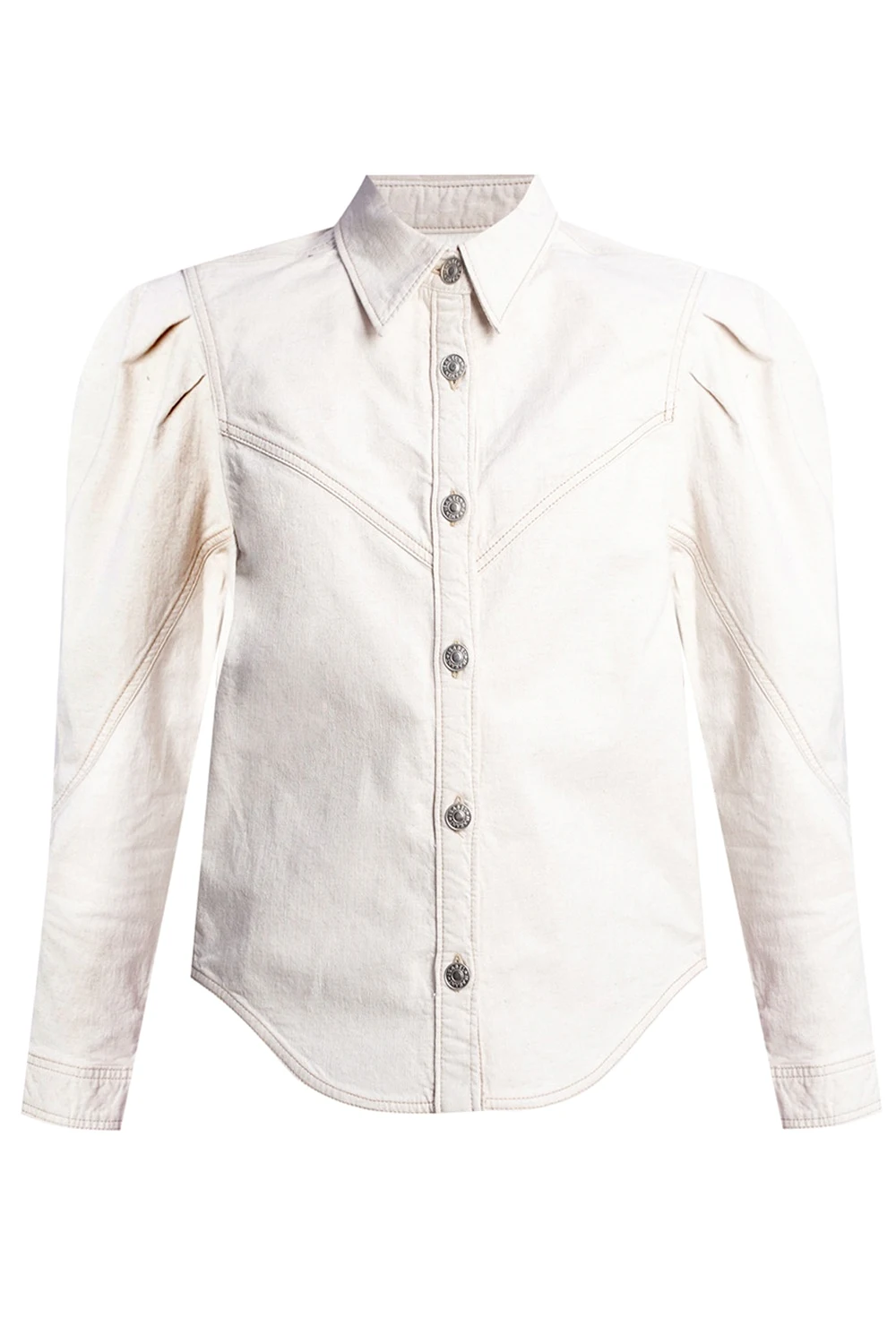 Shirt with stitching details