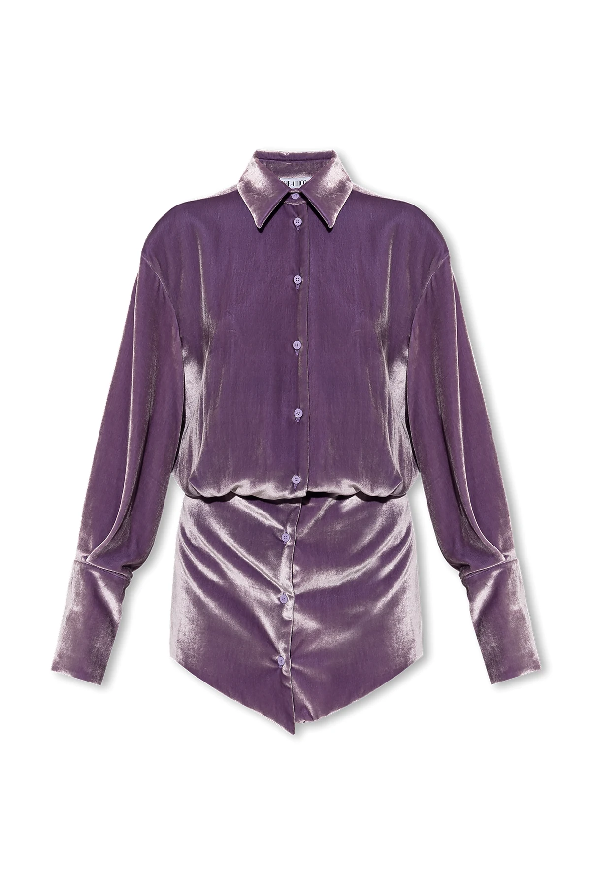 ‘Silvye’ velour dress