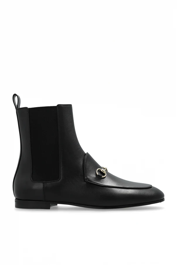 CZARNY Skórzane buty ‘Betis Glamour’