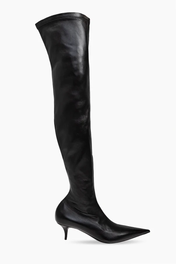 BLACK Heeled boots