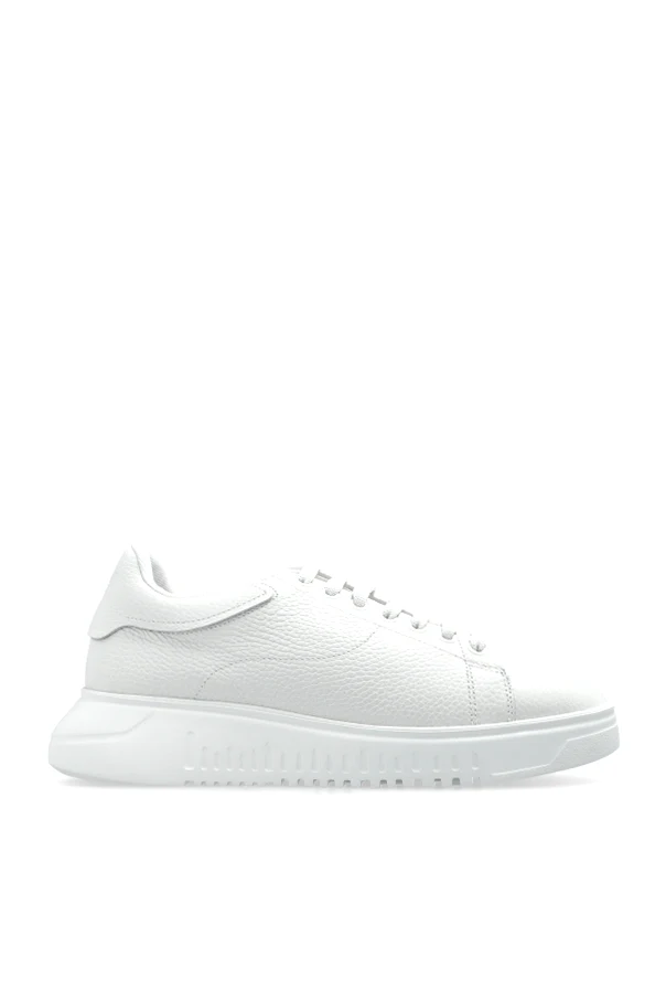 GREY Leather sneakers