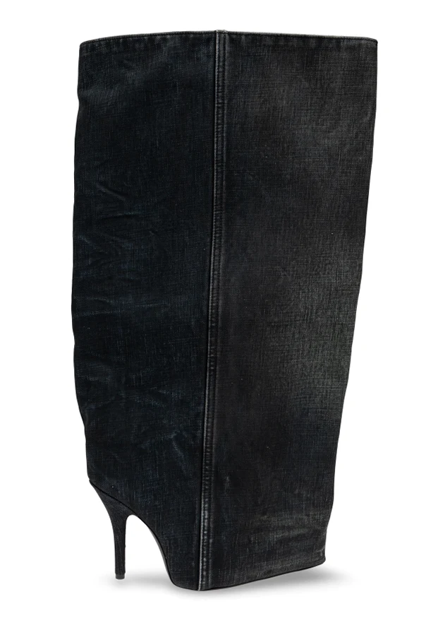 GREY Boots with Distressing