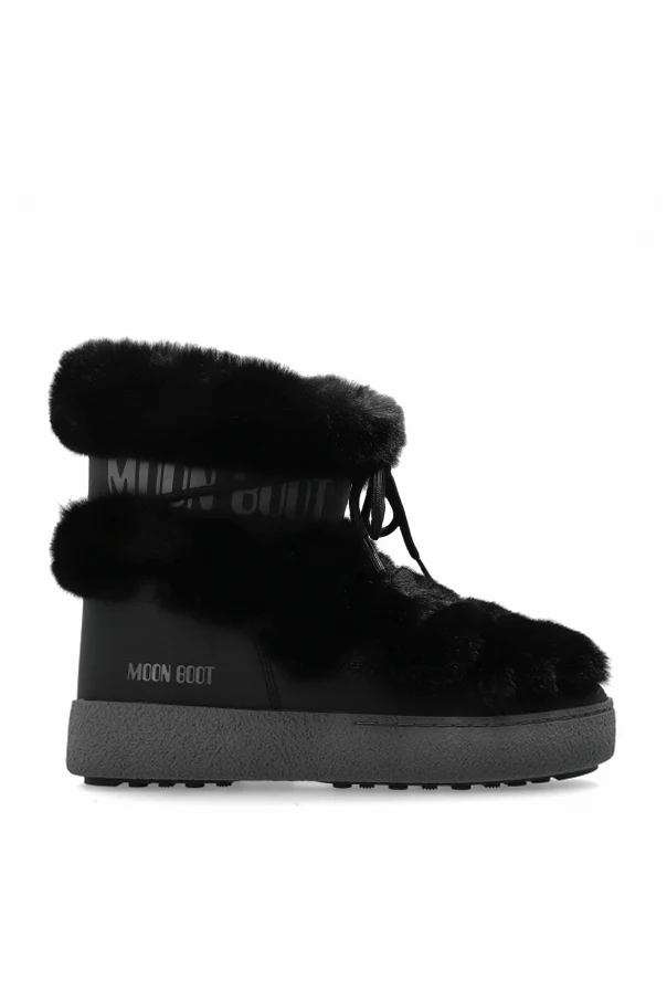 CZARNY Śniegowce `MB LTRACK Faux Fur WP`