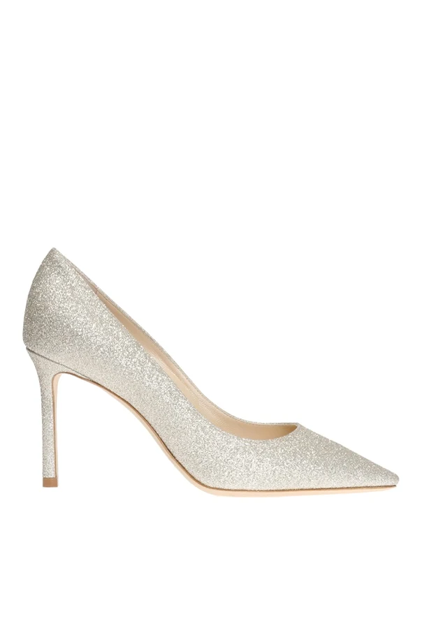 SILVER 'Romy' pumps
