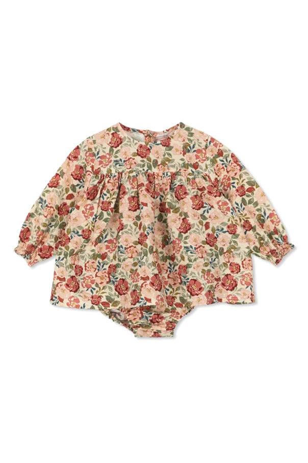 MULTICOLOUR Dress with floral motif