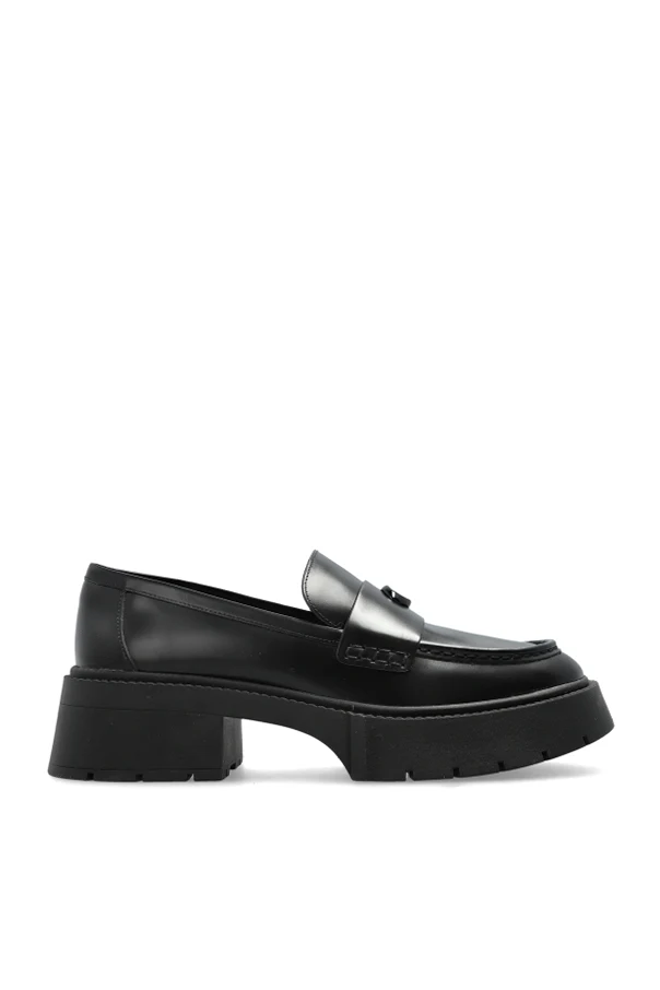 CZARNY Skórzane buty `Leach`