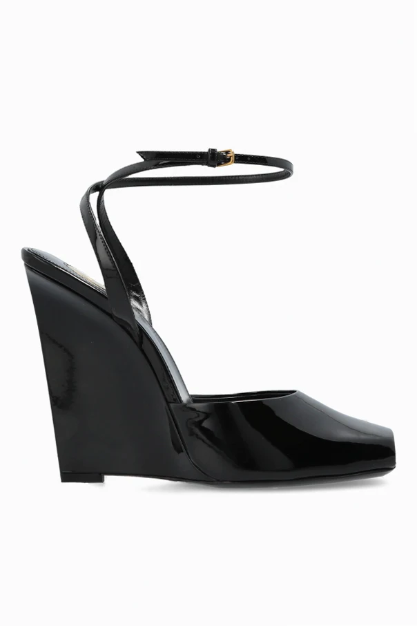 SCHWARZ Keilsandalen La Scandale