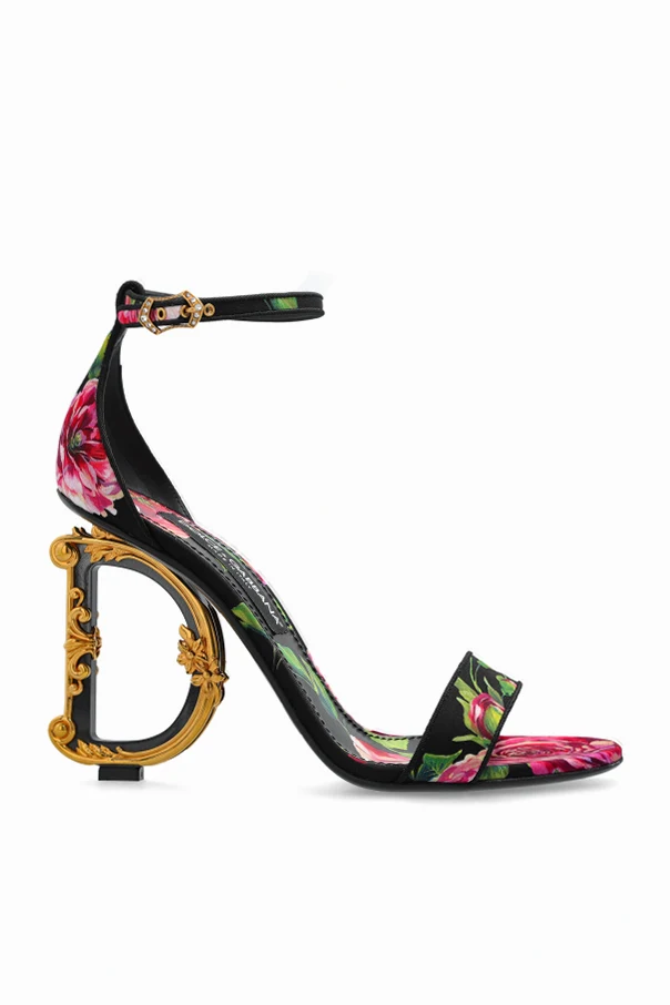 MEHRFARBIG Absatzsandalen