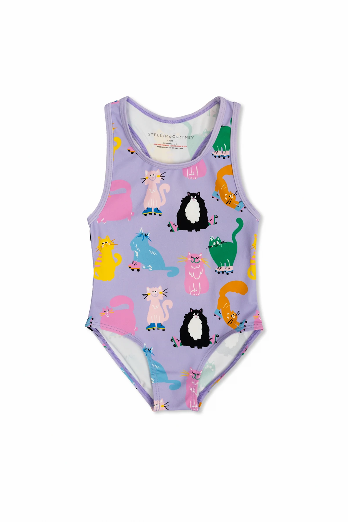 PURPLE One-piece swimsuit