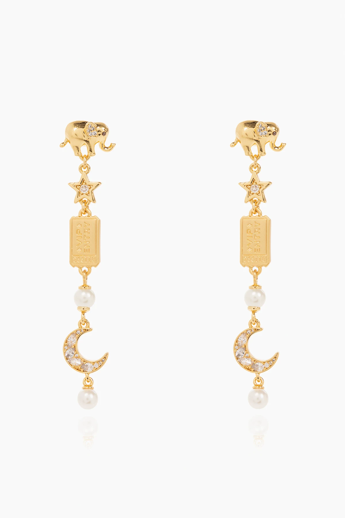 ‘Winter Carnival’ collection drop earrings