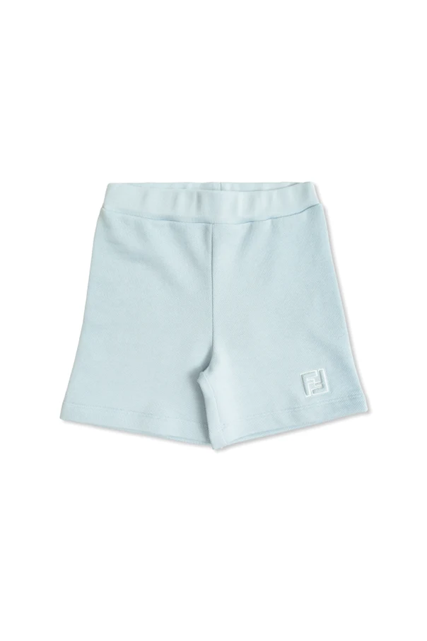 BLAU Shorts mit Logo