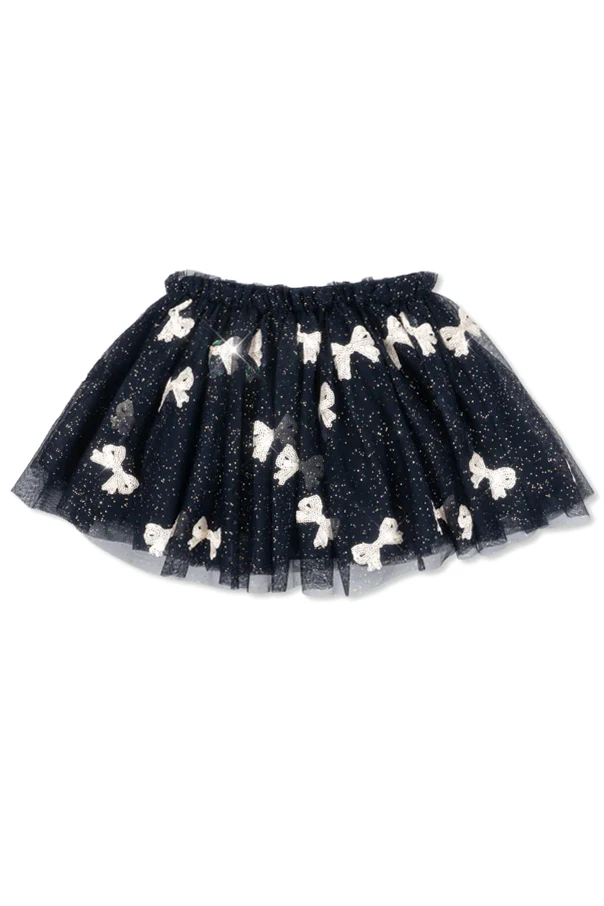NAVY BLUE Tulle skirt