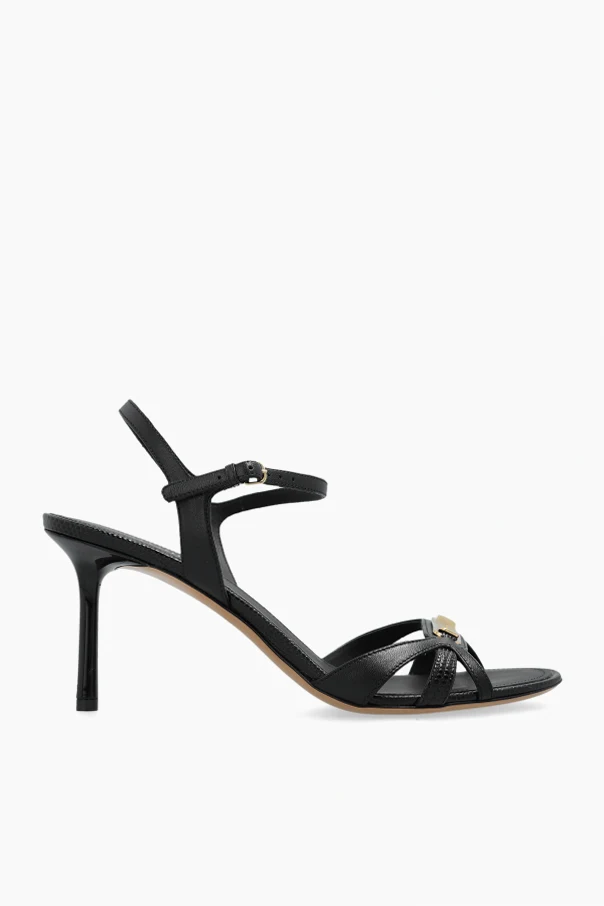 SCHWARZ Absatzsandalen Dasy