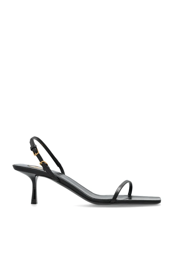 SCHWARZ Absatzsandalen Jaspe
