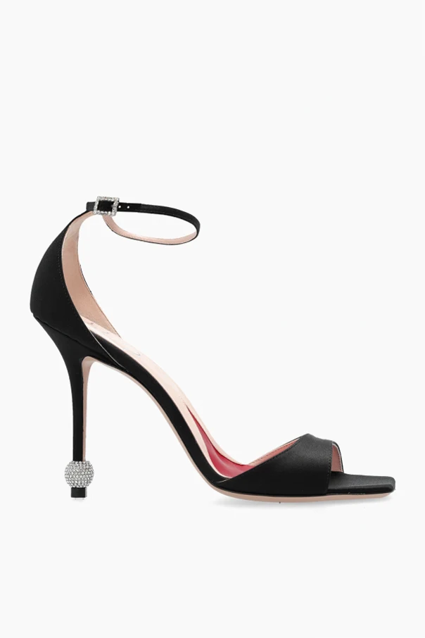 BLACK Heeled sandals Vivier Marlene
