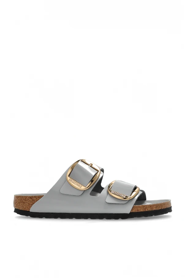 SZARY Klapki `Arizona Big Buckle`