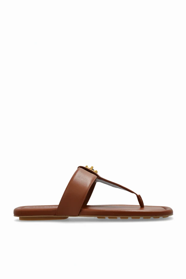 SCHWARZ Ledersandalen