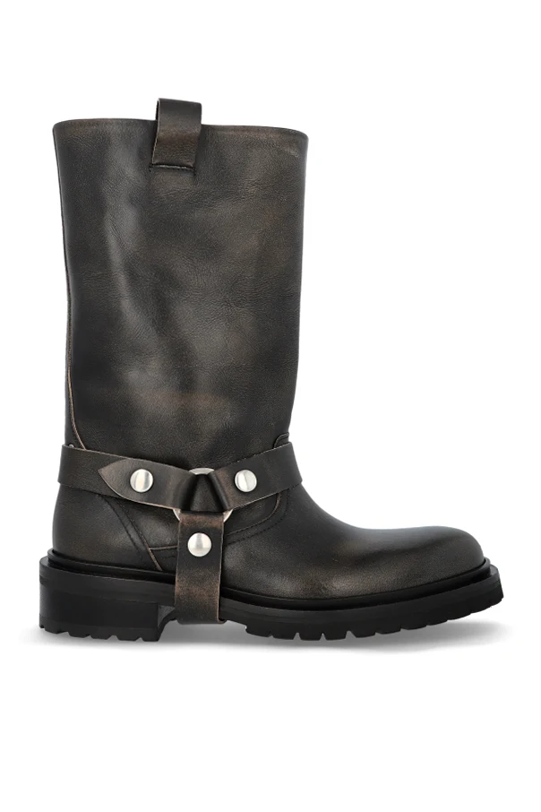 BRAUN Lederstiefeletten