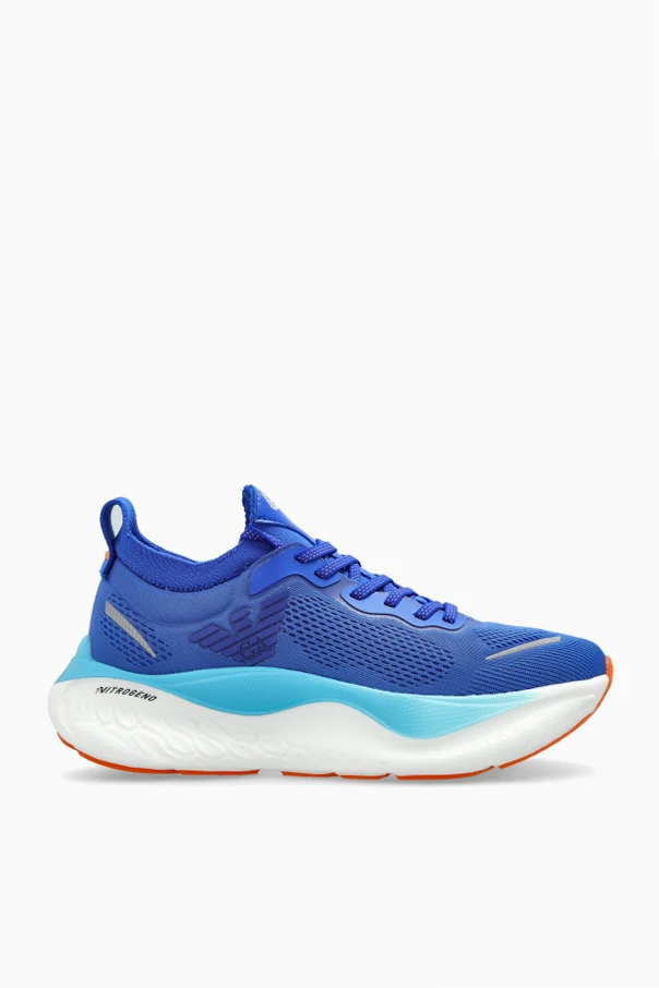 kremowy Buty sportowe z logo