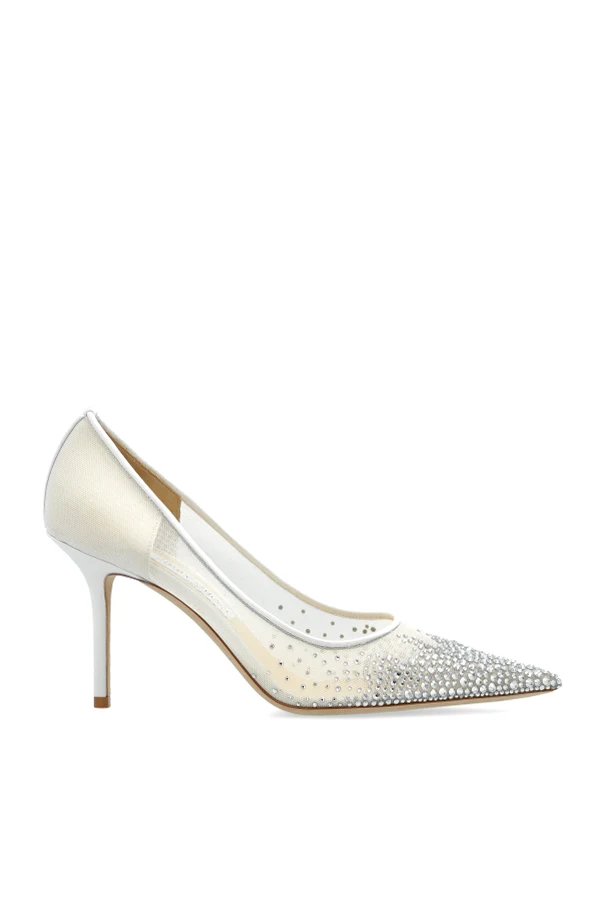WHITE Heeled shoes Love
