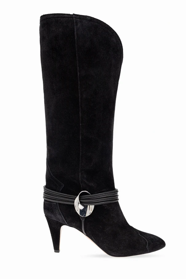 BLACK Heeled boots `Lestsany`
