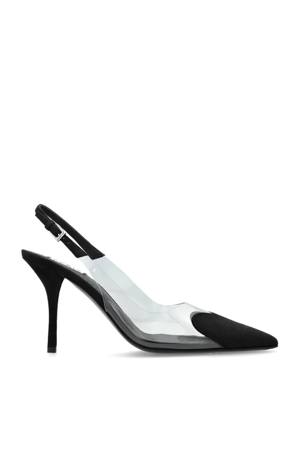 BLACK Heeled shoes "Le Coeur"