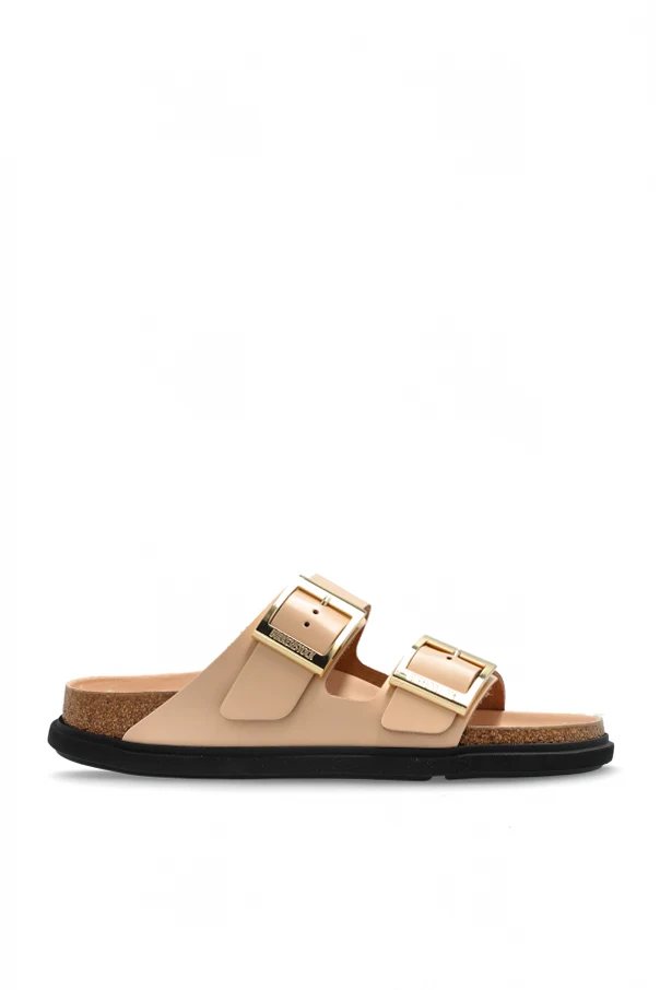 beżowy Klapki `Arizona Droplet Buckle`