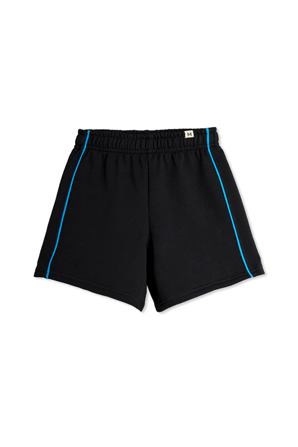 SCHWARZ Baumwollshorts