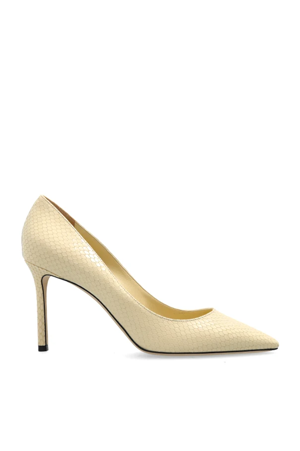 YELLOW  Heeled shoes "Romy"