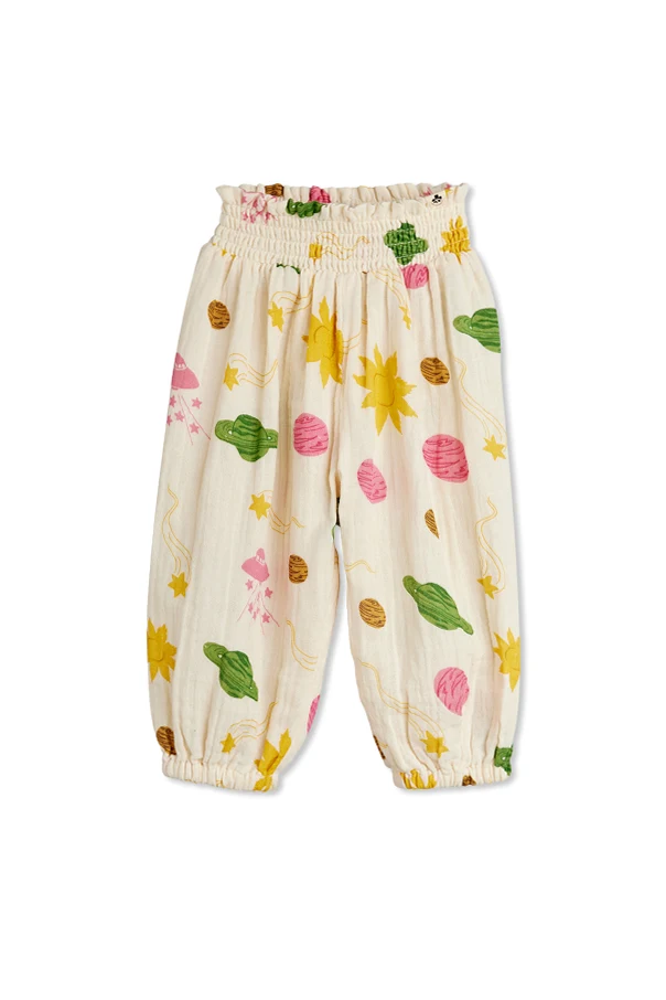 CREME Locker geschnittene Hose mit Print