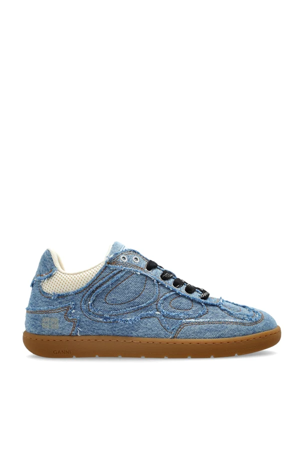 BLAU Schnür-Sportschuhe