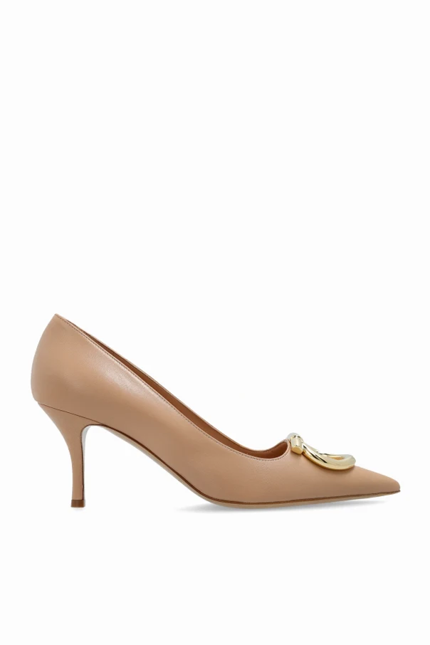 beige Heeled shoes "Lara"