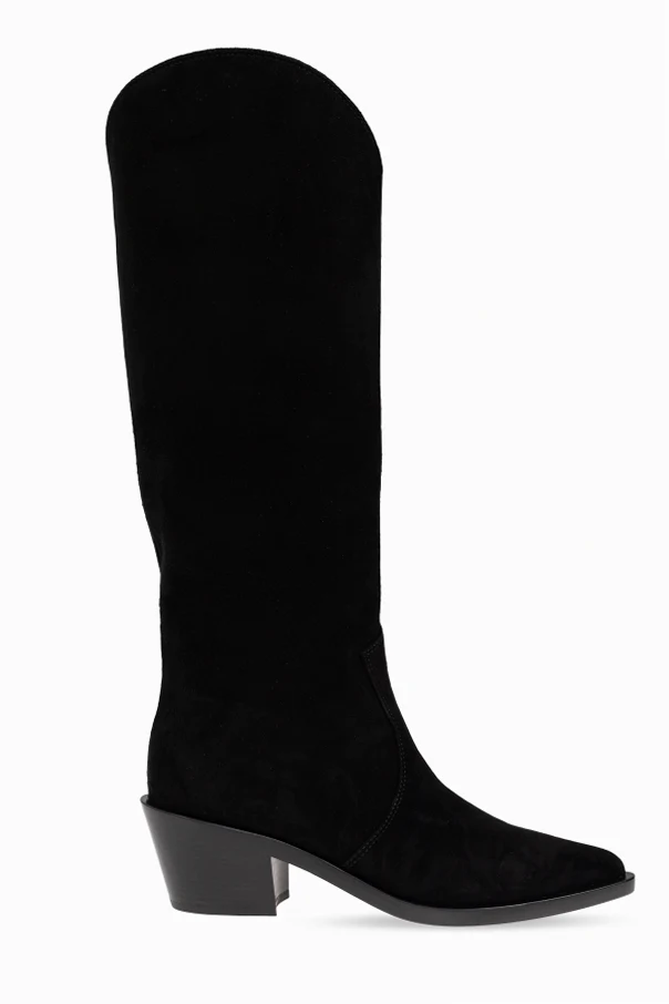 BLACK Heeled boots `Waylon`