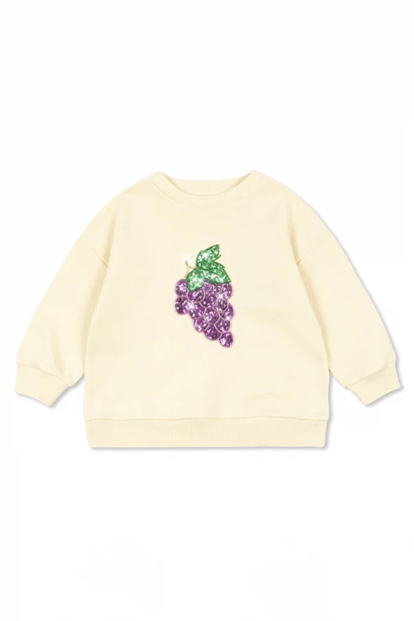 YELLOW  ‘Lou Sequin’ sweatshirt