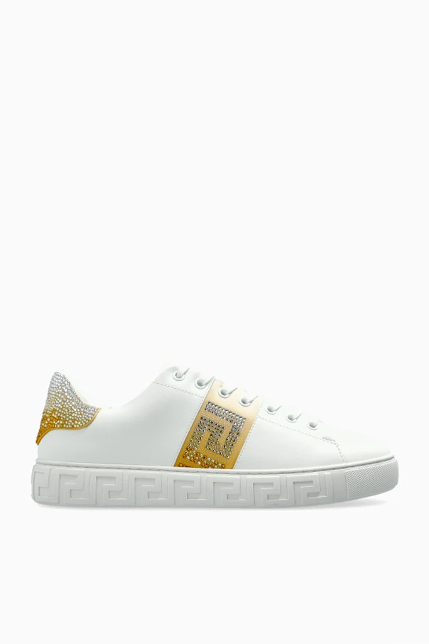 WEISS Sportschuhe mit Kristallen