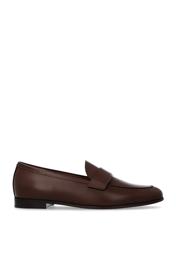 BRĄZOWY Buty `Regentmoc` typu `loafers`