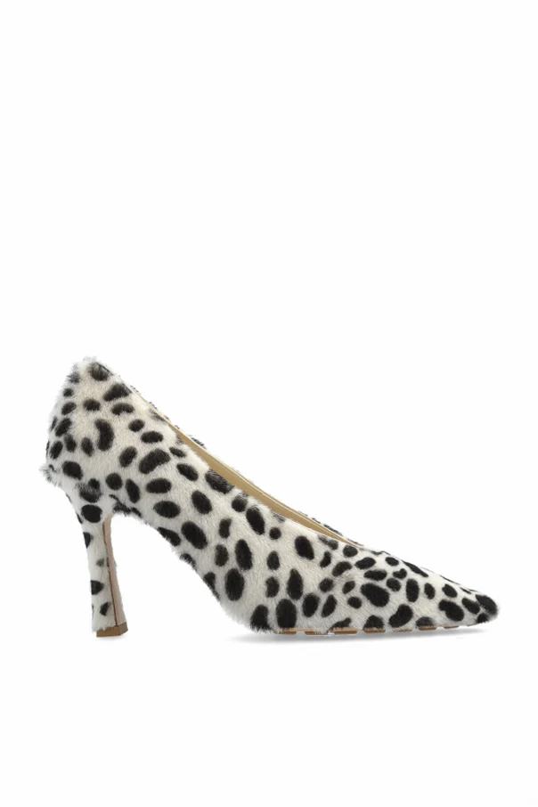 WHITE Heeled shoes "Sofia"