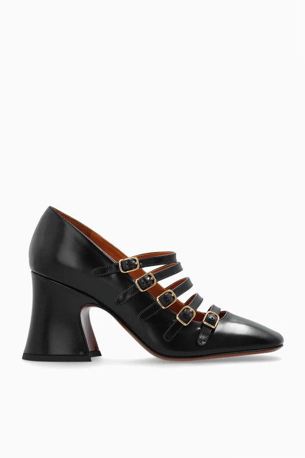 BLACK Heeled shoes "Janis"