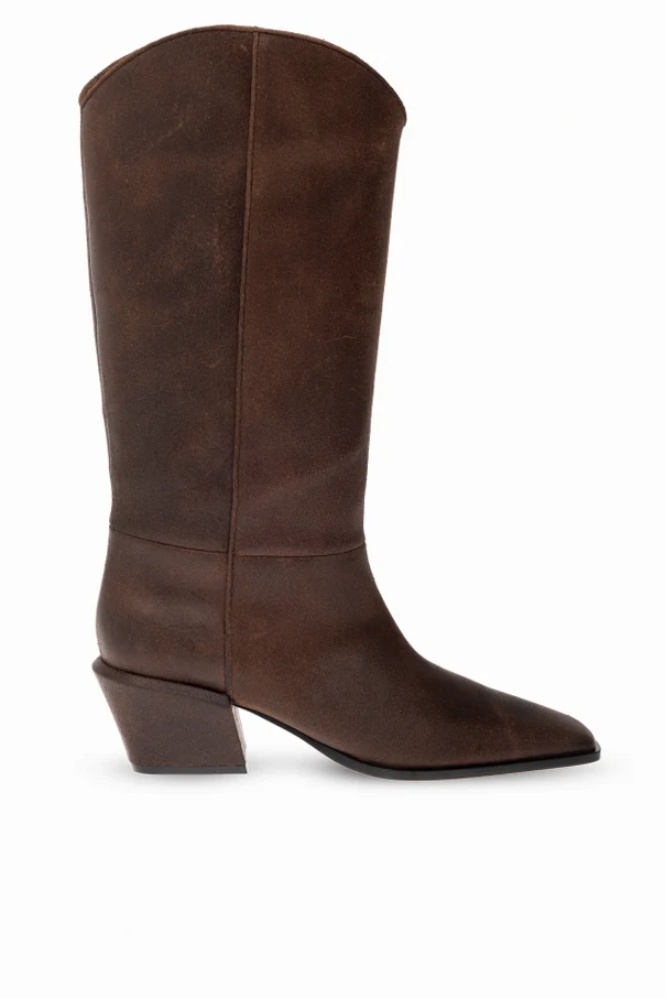 BRAUN Stiefeletten mit Absatz „Bettina“