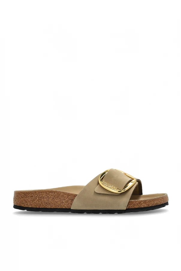beżowy Klapki `Madrid Big Buckle`