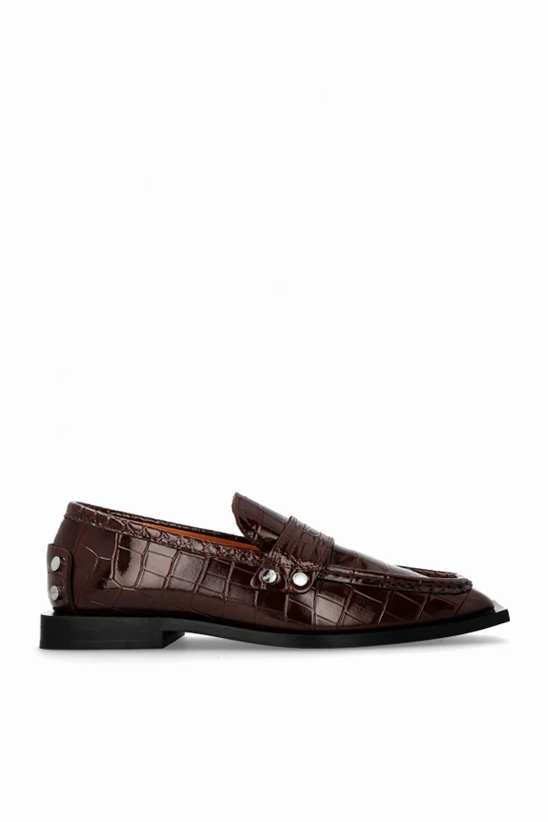 BRĄZOWY Buty typu `loafer`